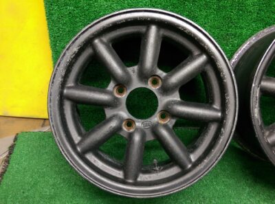 BLACK RACING 14x6.5j +25 4x114.3 CB