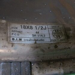 BRIDGESTONE BIM KAISER 18x8.5j +44 5x114.3 CB