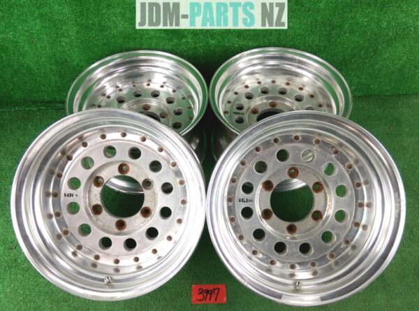 ENKEI HURRICANE RACING 3 Piece HR385 15x8j -28 6x139.7 CB » JDM-PARTS NZ