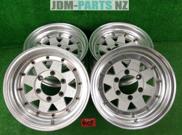 ENKEI  APACHE-8 / ENKEI COMPE AP-8  3 Piece 15x7j +0 6x139.7 CB » JDM-PARTS NZ