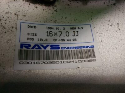 RAYS VOLK RACING NEW AV 2 Piece Lightweight 16x7j / 16x8j +35 4x114.3 CB