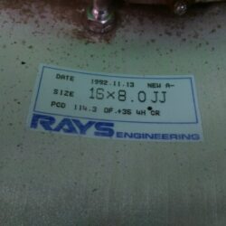 RAYS VOLK RACING NEW AV 2 Piece Lightweight 16x7j / 16x8j +35 4x114.3 CB