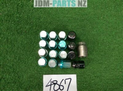 LIGHTWEIGHT ALMINIUM NUT x16 & LOCK NUT x4 (12X1.5)