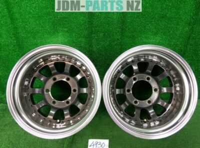 WORK CRAG 3 Piece 15x8.5j -32 Negative Offset 6x139.7 CB