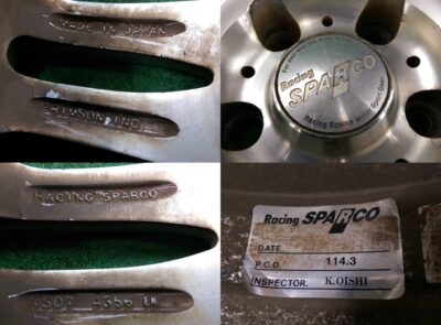 CRIMSON RACING SPARCO DS2 18x7.5j +48 5x114.3 CB