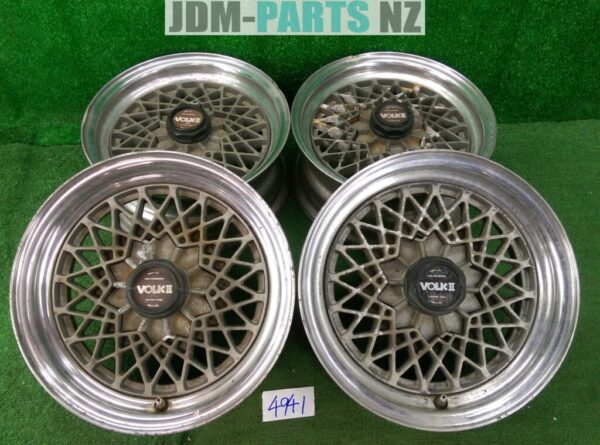 RAYS VOLK Racing VOLK-II / Volk 2 MESH  14x6j +17 4x114.3 CB » JDM-PARTS NZ