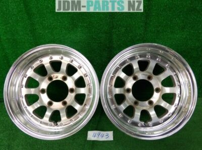 WORK CRAG 3 Piece 15x7j -16 Negative Offset  6x139.7 CB