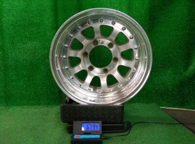 WORK CRAG 3 Piece 15x7j -16 Negative Offset 6x139.7 CB