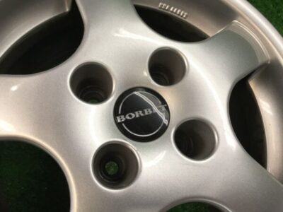 JANTE BORBET / Alufelgen Zoll for PEUGEOT CITROEN 15x7j +35 4x108 CB