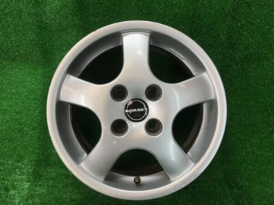 JANTE BORBET / Alufelgen Zoll for PEUGEOT CITROEN 15x7j +35 4x108 CB