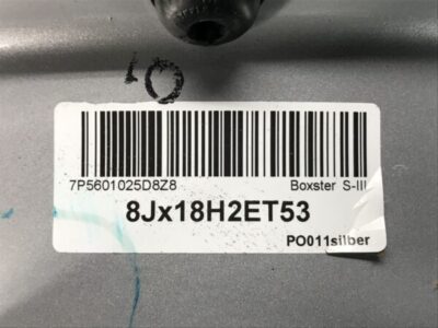 PORSCHE BOXSTER S3 FACTORY ALLOY 18x8j +53 5x130 CB