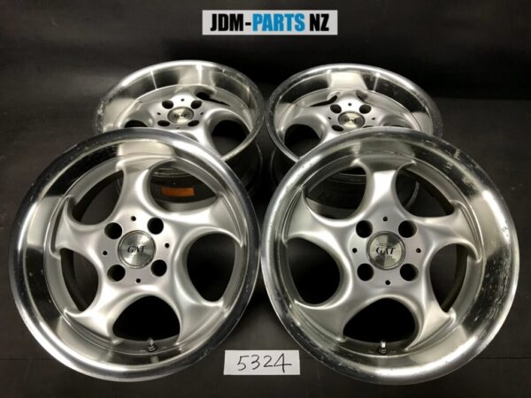 WEDS GAT TOSCANA by Giorgetto Giugiaro 15x7j +35 4x100 CB » JDM-PARTS NZ