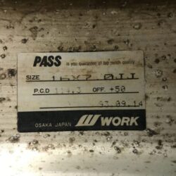 WORK Ewing 1  Mesh 3 piece 16x7j +50 4x114.3 CB