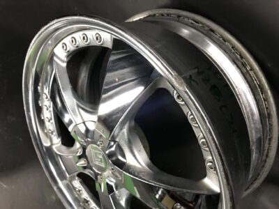 WORK LS 105 SUPERCHROME 2 piece 19x8.5j +40 / 19x9.5j +45 5x114.3 CB