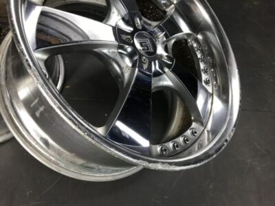 WORK LS 105 SUPERCHROME 2 piece 19x8.5j +40 / 19x9.5j +45 5x114.3 CB