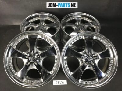 WORK LS 105 SUPERCHROME 2 piece 19x8.5j +40 / 19x9.5j +45 5x114.3 CB