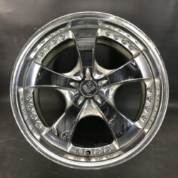 WORK LS 105 SUPERCHROME 2 piece 19x8.5j +40 / 19x9.5j +45 5x114.3 CB