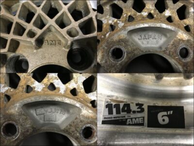 ENKEI AME 982 MESH 3 piece 14x6j +17 4x114.3 CB