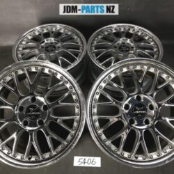 ENKEI AME Fin's  MESH 3 piece 17x８j +35 5x114.3 CB
