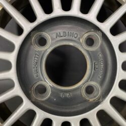 WEDS ALBINO FINS FORGED 3 piece 14x6j +17 4x114.3 CB