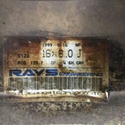 RAYS NP SONIC 3 piece 16x8j -4 6x139.7 CB