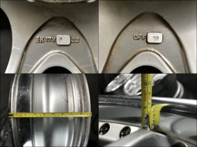 ENKEI CARAWAY MESH 3 piece 17x8j / 17x9j +38 5x114.3 CB