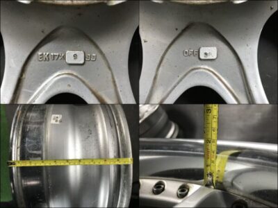 ENKEI CARAWAY MESH 3 piece 17x8j / 17x9j +38 5x114.3 CB