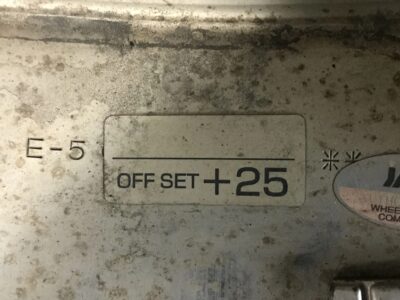 WORK CARVING HEAD 40 17×7j +25 4x114.3 / 5x114.3 CB