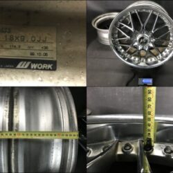 WORK VS MX 3 piece With Center caps 18x8j /18x9j +38 4x114.3 / 5x114.3 CB