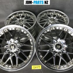 WORK VS MX 3 piece With Center caps 18x8j /18x9j +38 4x114.3 / 5x114.3 CB