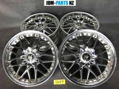 WORK VS MX 3 piece With Center caps 18x8j /18x9j +38 4x114.3 / 5x114.3 CB