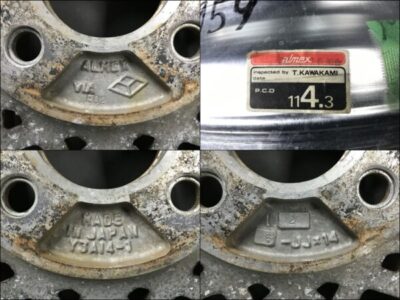 YOKOHAMA ALMEX MESH Y3A 3 piece 14x6j +12 4x114.3 CB