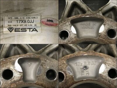 RAYS EINS KAHN 2 / Kahn II Light weight 17x9j +43 4x114.3 / 5x114.3 CB