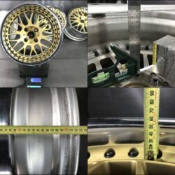 WORK VS XX MESH 3 piece 17×8j ＋22 / 17x9j +33 4x114.3 CB