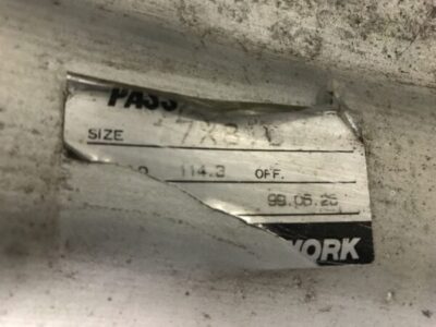 WORK VS XX MESH 3 piece 17×8j +22 / 17x9j +33 4x114.3 CB