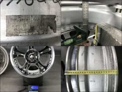 WEDS KRANZE CERBERUS 3 piece 18×8j +35 / 18×9j +46 5x114.3 CB