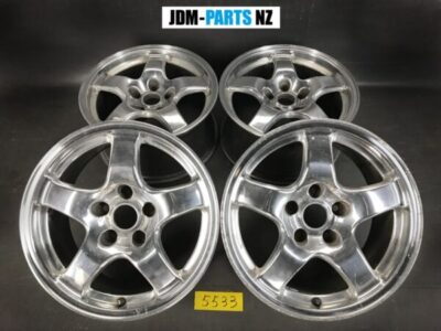 SKYLINE GT-R BNR32 R32 FORGED Polished 16x8j +30 5x114.3 CB
