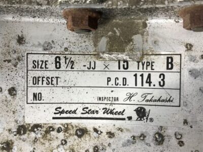 SSR SPEED STAR FORMULA MESH B Type 3 piece 15x6.5j +17 4x114.3 CB