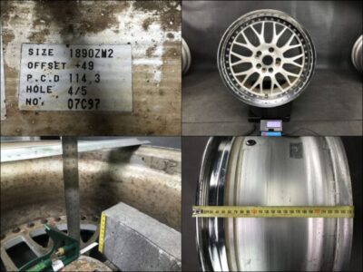 RIVERSIDE ZEPTER MESH 3 piece 18x8j +38 / 18x9j +49 4x114.3 / 5x114.3 CB