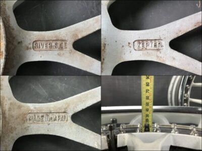 RIVERSIDE ZEPTER MESH 3 piece 18x8j +38 / 18x9j +49 4x114.3 / 5x114.3 CB