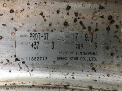 SSR HASEMI PROT-GT 3 piece 17x9j +37 4x114.3 / 5x114.3 CB