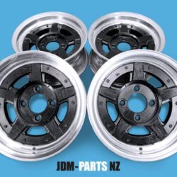 TOPY JMW Cross-5 Step Lip 3 piece 14x6.5J +4 4x114.3 CB
