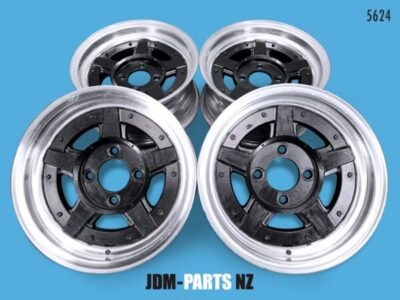 TOPY JMW Cross-5 Step Lip 3 piece 14x6.5J +4 4x114.3 CB
