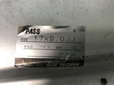 WORK VS Mesh 3 piece 17x9j +35 4x14.3 / 5x114.3 CB