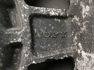 DUNLOP TOPY WHEEL with Original Caps 14x6j +20 4x114.3 CB