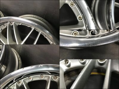 BRIDGESTONE TURNING MESH 3 piece 17x8j +32 / 9j +39 4x114.3 / 5x114.3 CB