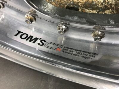 RAYS TOM'S C7-R 2 piece Light weight 8.9kg 17x8j +44 / 9j +49 5x114.3 CB