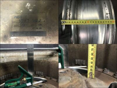 WORK ELKFIELD 3 piece 17x7.5j +28 6x139.7 CB