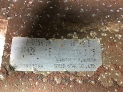 SSR / SPEED STAR AD A-DISH 3 piece 18x8.5j +32 / 18x9.5j +38 5x114.3 CB