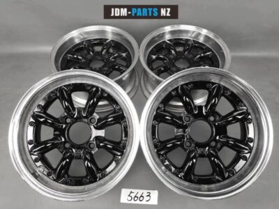 SSR SPEED STAR WATANABE RS-8 RS8 3 piece 14x6.5j +19 / 6.5j +7 4x114.3 CB